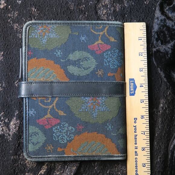 Vintage Leather Trim Day-Timer Planner Seddon Ryan Wylde boho READ Witch Nature - Picture 5 of 12